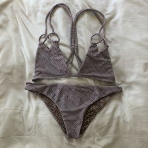 Batik acacia swim set